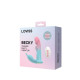 Вібратор Loviss Becky Trigger Panty Vibrator, носимий, вібрація + манливий рух, пульт ДК-4