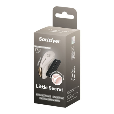 Смарт-вібратор у трусики Satisfyer Little Secret Battery Series з пультом ДК