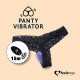 Вібратор в трусики FeelzToys Panty Vibrator Purple з пультом дистанційного керування, 6 режимів робо-2