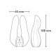 Вібромасажер Shunga - Aiko Intimate Massager Rasberry-3