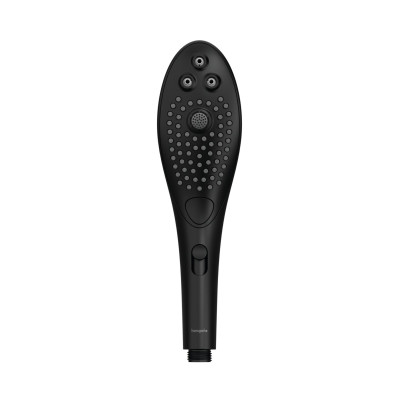 Насадка-стимулятор для душу 2в1 Womanizer Wave Black, масажер для інтимних зон Насадка-стимулятор для душу 2в1 Womanizer Wave Black, масажер для інтимних зон