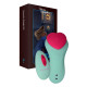 Вібромасажер FairyGasm HeartGem green