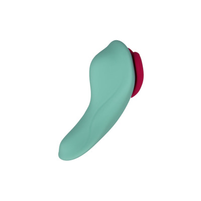 Вібромасажер FairyGasm HeartGem green
