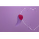 Вібромасажер FairyGasm HeartGem violet-8