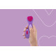 Вібромасажер FairyGasm HeartGem violet-9