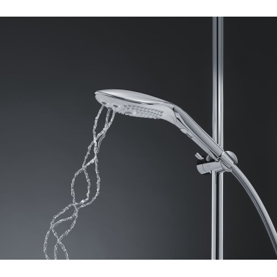 Насадка-стимулятор для душу 2в1 Womanizer Wave Chrome, масажер для інтимних зон Насадка-стимулятор для душу 2в1 Womanizer Wave Chrome, масажер для інтимних зон