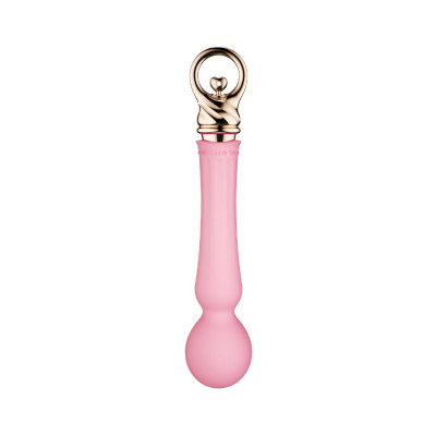 Вібромасажер з підігрівом Zalo Sweet Magic - Confidence Wand Fairy Pink