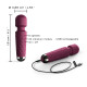 Мінівібромасажер Dorcel Wand Mini Wanderful Plum-1