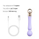Вібромасажер із підігрівом Zalo Sweet Magic - Confidence Wand Fantasy Violet-5