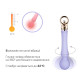 Вібромасажер із підігрівом Zalo Sweet Magic - Confidence Wand Fantasy Violet-3