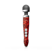 Вібромасажер DOXY Die Cast 3R ROSE PATTERN, дуже потужний, металевий корпус
