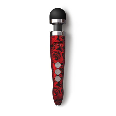 Вібромасажер DOXY Die Cast 3R ROSE PATTERN, дуже потужний, металевий корпус