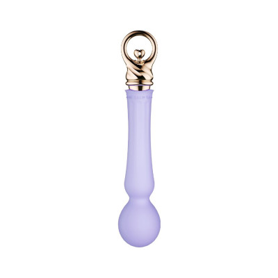 Вібромасажер із підігрівом Zalo Sweet Magic - Confidence Wand Fantasy Violet