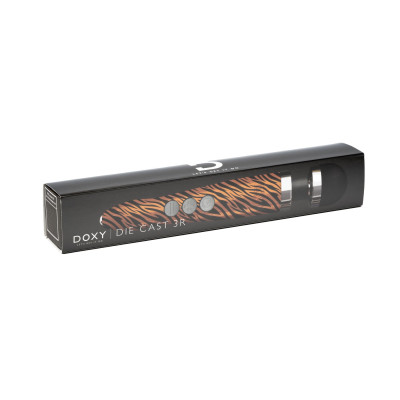 Вібромасажер DOXY Die Cast 3R TIGER, дуже потужний, металевий корпус