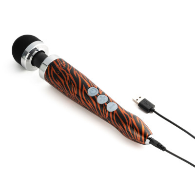 Вібромасажер DOXY Die Cast 3R TIGER, дуже потужний, металевий корпус