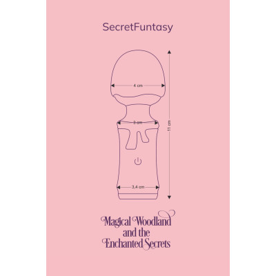 Вібромасажер FairyGasm SecretFuntasy violet