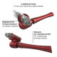 Вібромасажер MAN.WAND EDGY Velvet Red-2