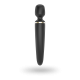 Вібромассажер Satisfyer Wand-er Woman (Чорний/Золотий), водонепроникний, потужний, розмір XXL-3