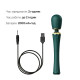 Вібромасажер з насадками Zalo — Kyro Wand Turquoise Green-5