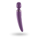 Вібромасажер Satisfyer Wand-er Woman (Фіолетовий/Золотий) водонепроникний, потужний, розмір XXL-2