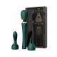 Вібромасажер з насадками Zalo — Kyro Wand Turquoise Green-8