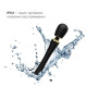 Вібромасажер з насадками Zalo — Kyro Wand Obsidian Black-4