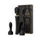Вібромасажер з насадками Zalo — Kyro Wand Obsidian Black-8