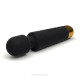 Мінівібромасажер Dorcel Wand Wanderful Black потужний, водонепроникний-1