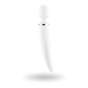 Вібромасажер Satisfyer Wand-er Woman (Білий/Хром), водонепроникний, потужний, розмір XXL-2