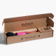 Вібромасажер DOXY Die Cast Massager Hot Pink, дуже потужний, живлення 220В, металевий корпус-7