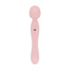 Вібромасажер Good Vibes Only - SIMI Double-Sided Wand Vibrator Soft Silicone - Pink-2