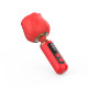 Вібромасажер Loviss Rose Mini Massage Wand Vibrator, головка у вигляді троянди, 9 режимів-3