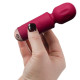 Вібромасажер Rocks Off Mini Wand Azalea Red, 16 режимів-1