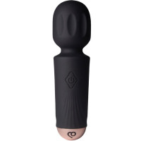 Вібромасажер Rocks Off Mini Wand Black Tulip, 16 режимів