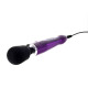 Вібромасажер DOXY Die Cast Purple, дуже потужний, живлення 220В, металевий корпус-1