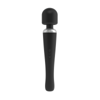 Потужний вібромасажер Dorcel Megawand Black який перезаряджається, 160 режимів
