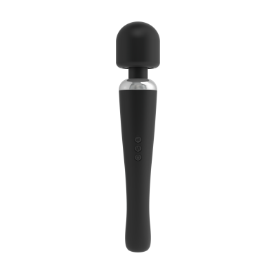 Потужний вібромасажер Dorcel Megawand Black який перезаряджається, 160 режимів