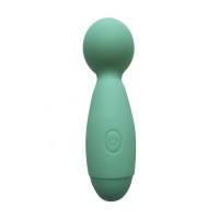 Вібромасажер Wooomy Smally Mini Wand Turquoise