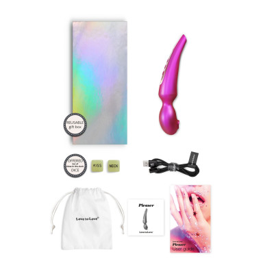 Вібромассажер Love To Love Pleaser Iridescent Berry