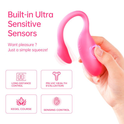 Смарт-віброяйце Magic Motion Flamingo Max Pink Смарт-віброяйце Magic Motion Flamingo Max Pink