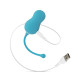 Віброяйце Cala Azul - Elena Vibrating Egg With Remote Control-7