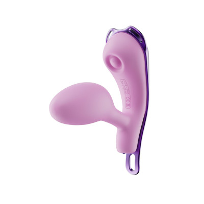 Віброяйце під одяг KISSTOY Viosecret Pro, з пульсацією для клітора, трусики-стрепи в комплекті