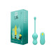Віброяйце для точки G з пультом керування Romp Cello Light Teal, водонепроникне-7