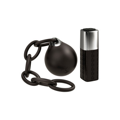 Потужне віброяйце Rocks Off Ball & Chain с пультом ДУ