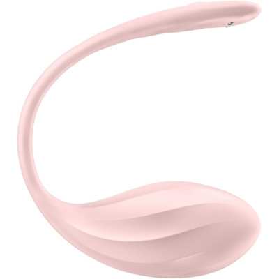 Віброяйце Satisfyer Ribbed Petal Connect App Rose Віброяйце Satisfyer Ribbed Petal Connect App Rose
