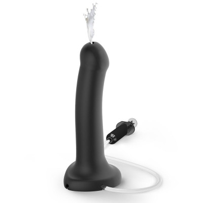 Кінчаючий фалоімітатор Strap-On-Me Dildo Cum Black