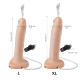 Фалоімітатор, що кінчає Strap-On-Me SQUIRTING CUM DILDO REALISTIC Vanila L-2