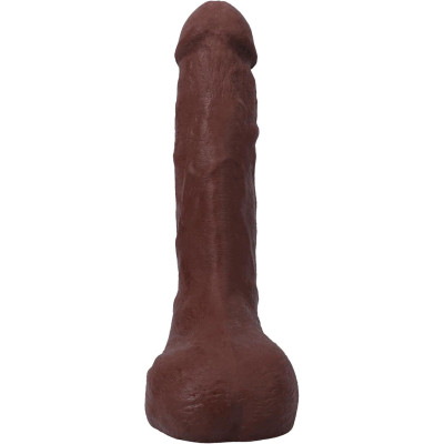Фалоімітатор, що кінчає Doc Johnson The Realistic Cock ULTRASKYN - Squirting 9,5 Inch Chocolate
