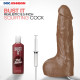 Фалоімітатор, що кінчає Doc Johnson The Realistic Cock ULTRASKYN - Squirting 9,5 Inch Caramel-1