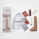 Фалоімітатор, що кінчає Doc Johnson The Realistic Cock ULTRASKYN - Squirting 9,5 Inch Vanilla-3